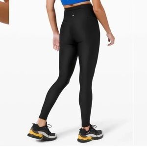 Lululemon Mapped Out High Rise Tight 28” Black Size 4